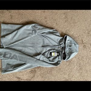 Under armour zip up hoodie
